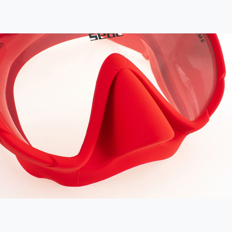 Maska do nurkowania SEAC X-Frame red 6