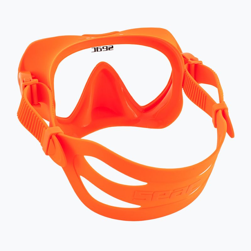 Maska do nurkowania SEAC X-Frame orange 3