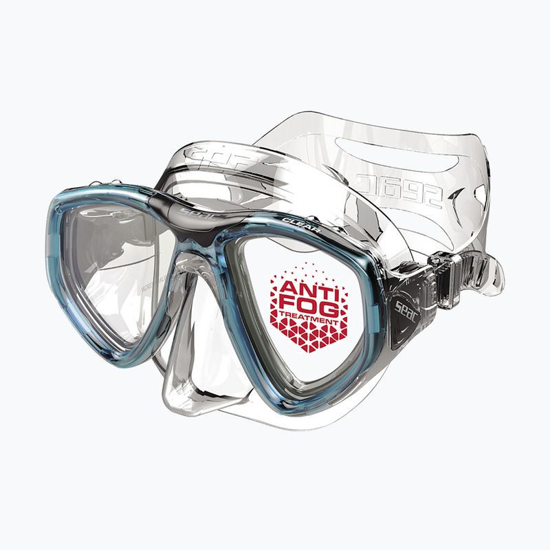 Maska do nurkowania SEAC Clear Antifog aquamarine 2
