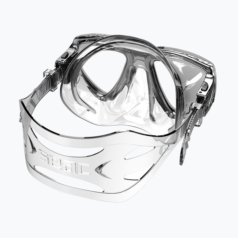 Maska do nurkowania SEAC Clear Antifog transparent black 3