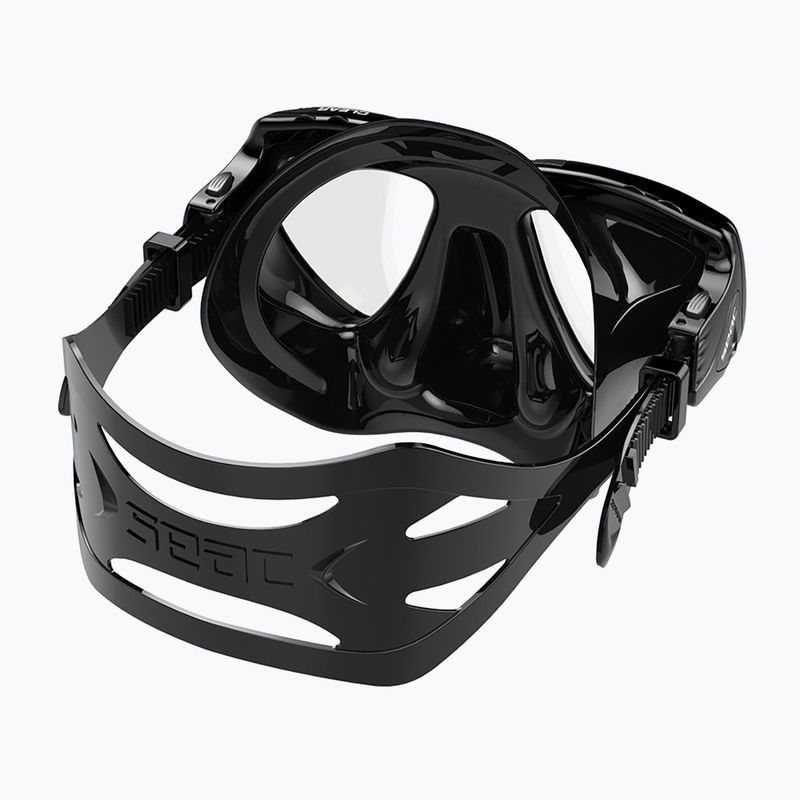Maska do nurkowania SEAC Clear Antifog black 3