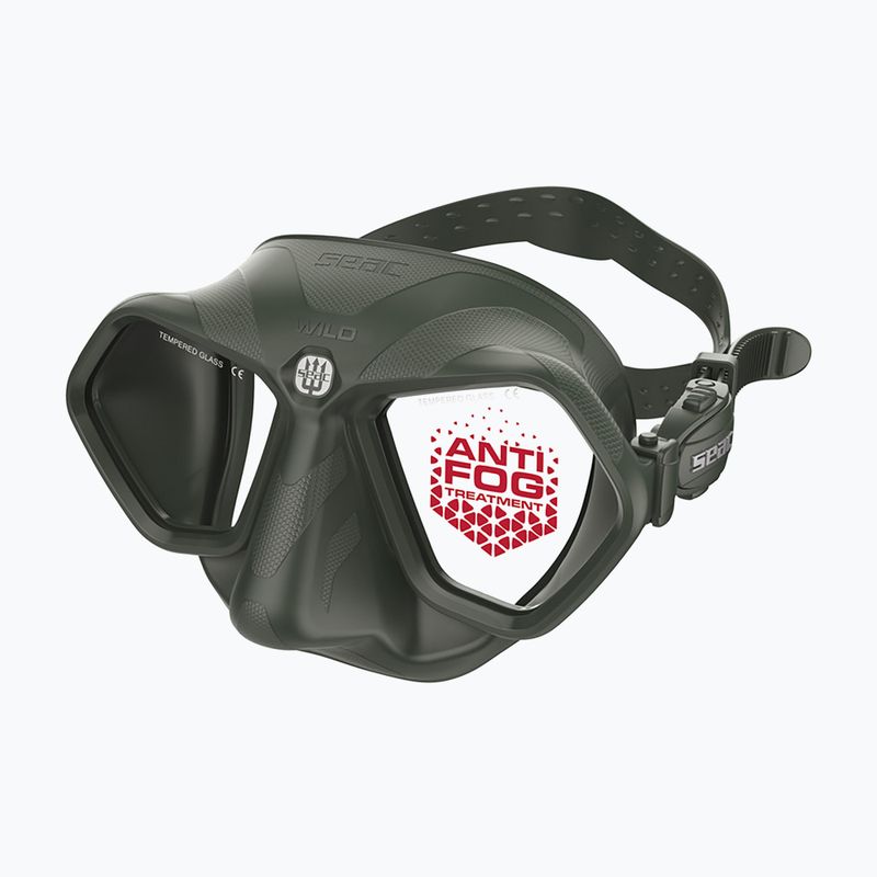 Maska do nurkowania SEAC Wild Antifog green 2