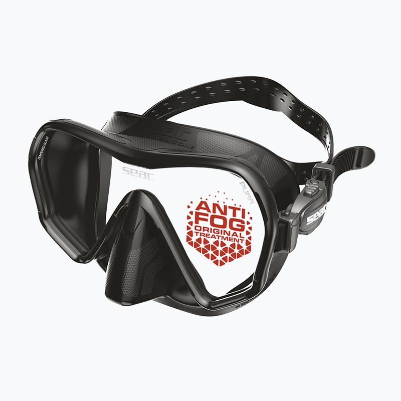 Maska do nurkowania SEAC Pura Antifog black 2