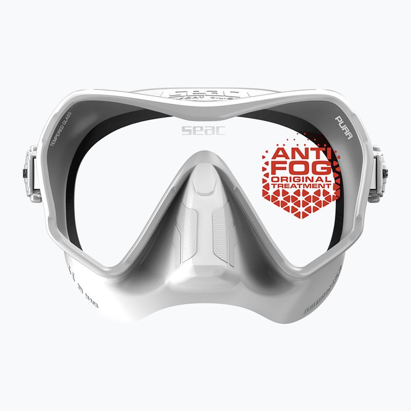 Maska do nurkowania SEAC Pura Antifog white 4