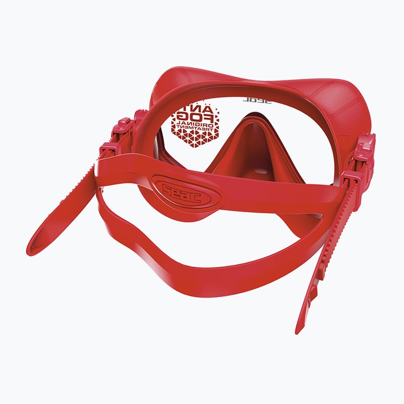 Maska do nurkowania SEAC Pura Antifog red 3