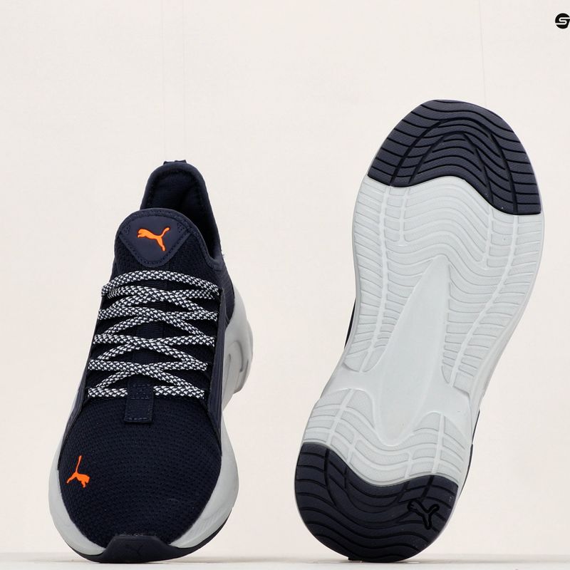Buty do biegania męskie PUMA Softride Premier Slip-On navy/platinum gray/ultra orange 17