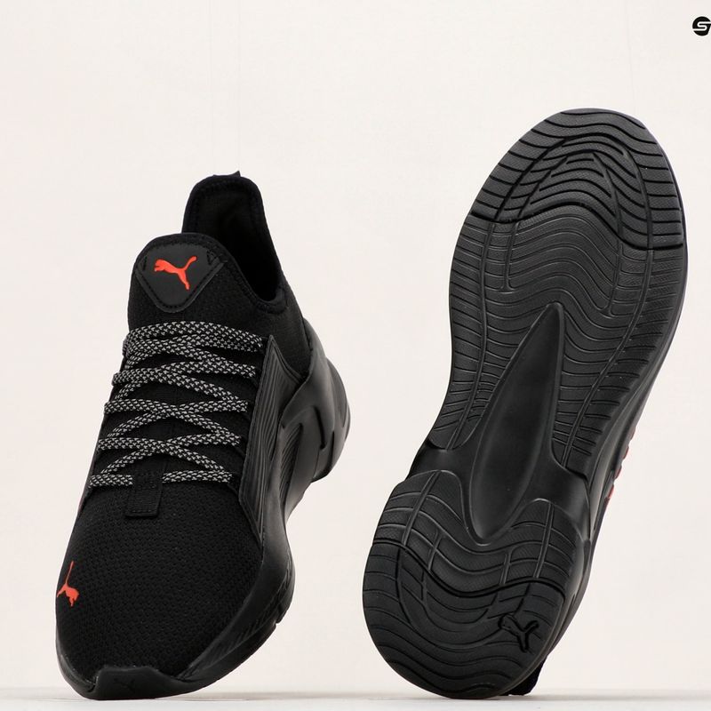 Buty do biegania męskie PUMA Softride Premier Slip-On puma black/for all time red/cool dark grey 17