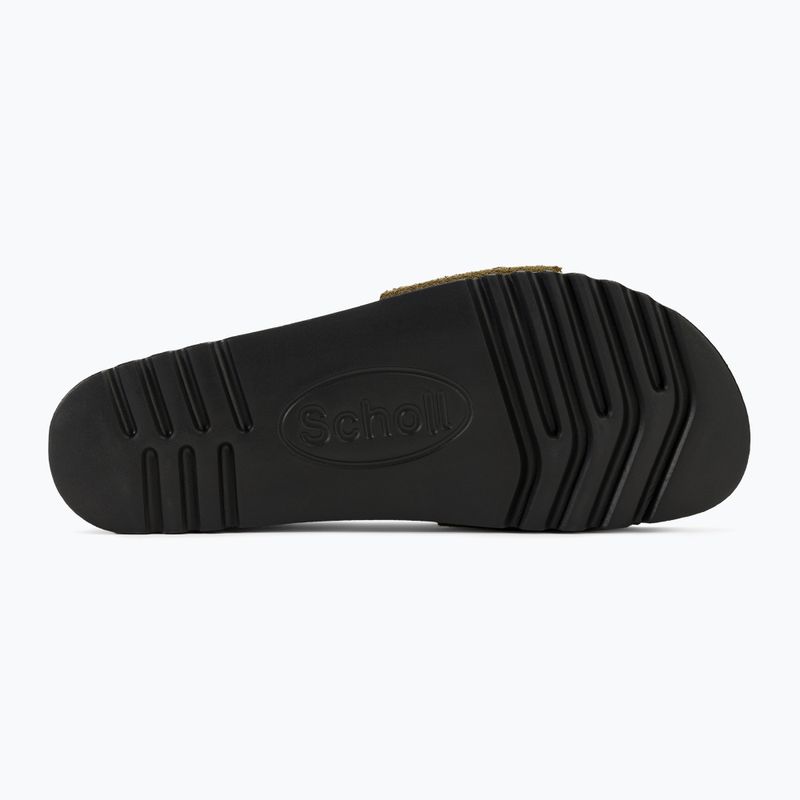 Klapki damskie Scholl Estelle Sue khaki 4
