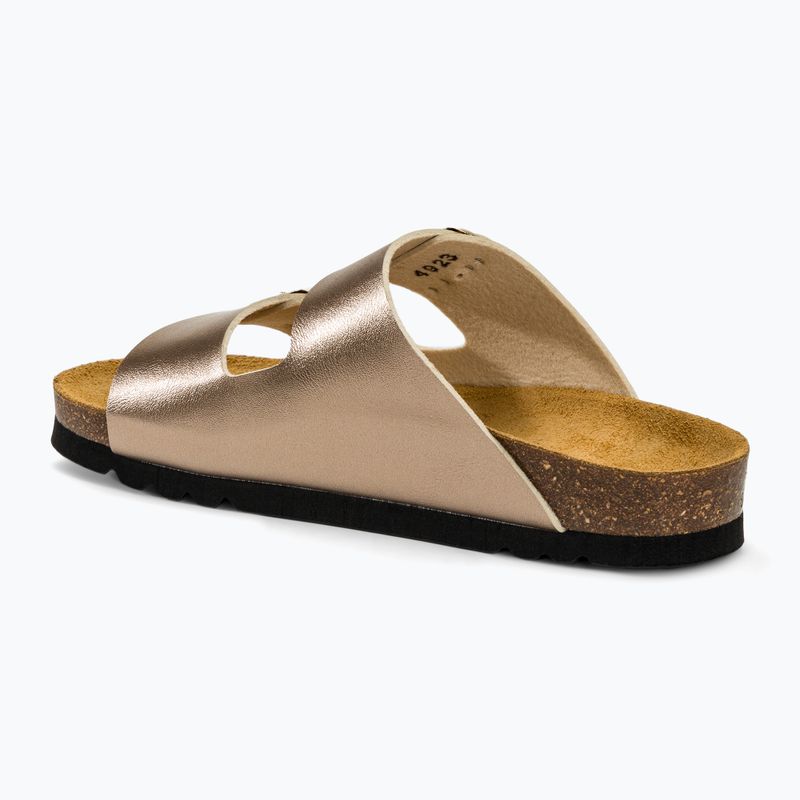 Klapki damskie Scholl Josephine Lamsynth taupe 3