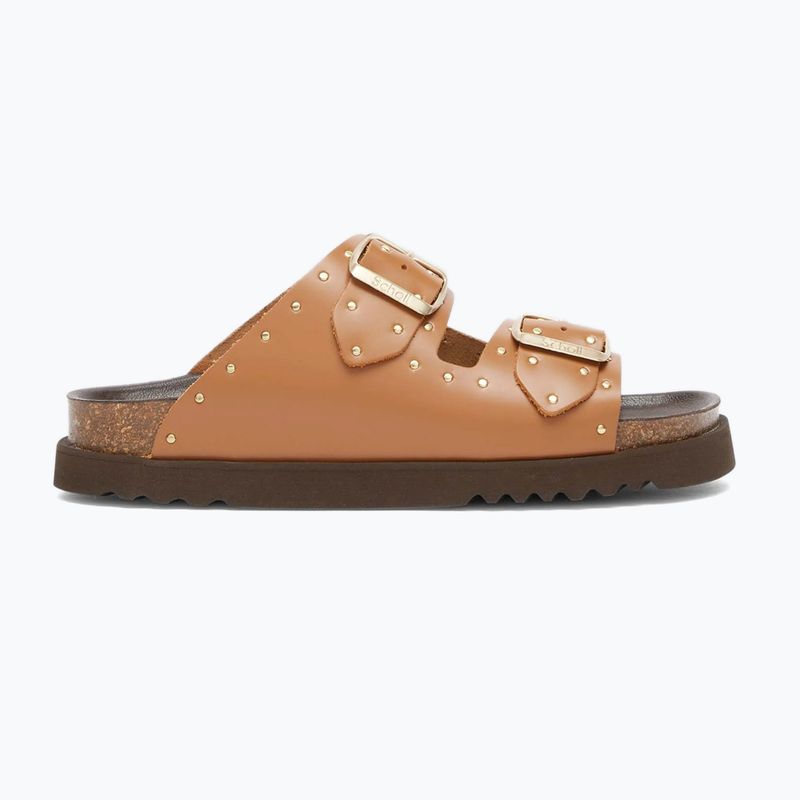 Klapki damskie Scholl Beatriz cognac