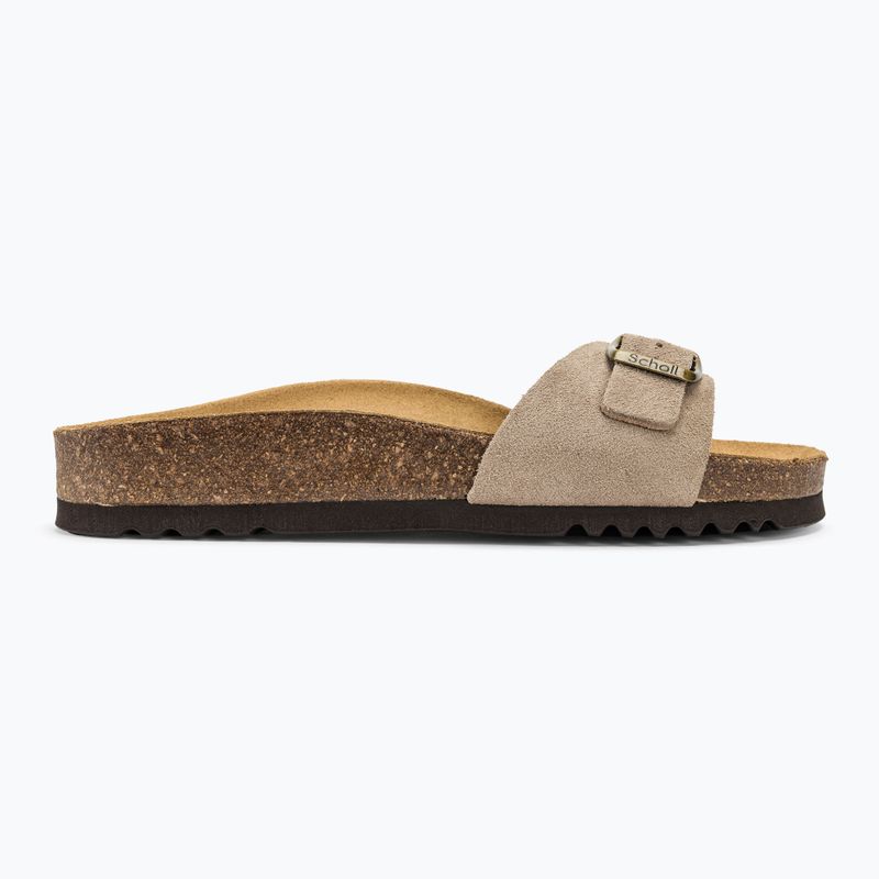 Klapki damskie Scholl Estelle Sue dark beige 2