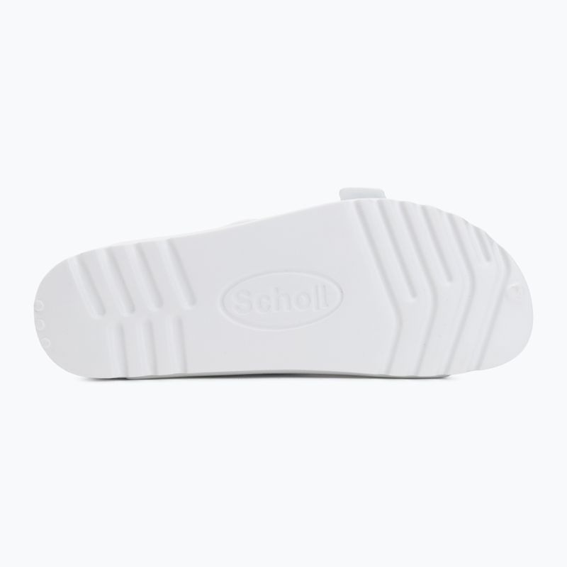 Klapki damskie Scholl Bahia EVA white 4