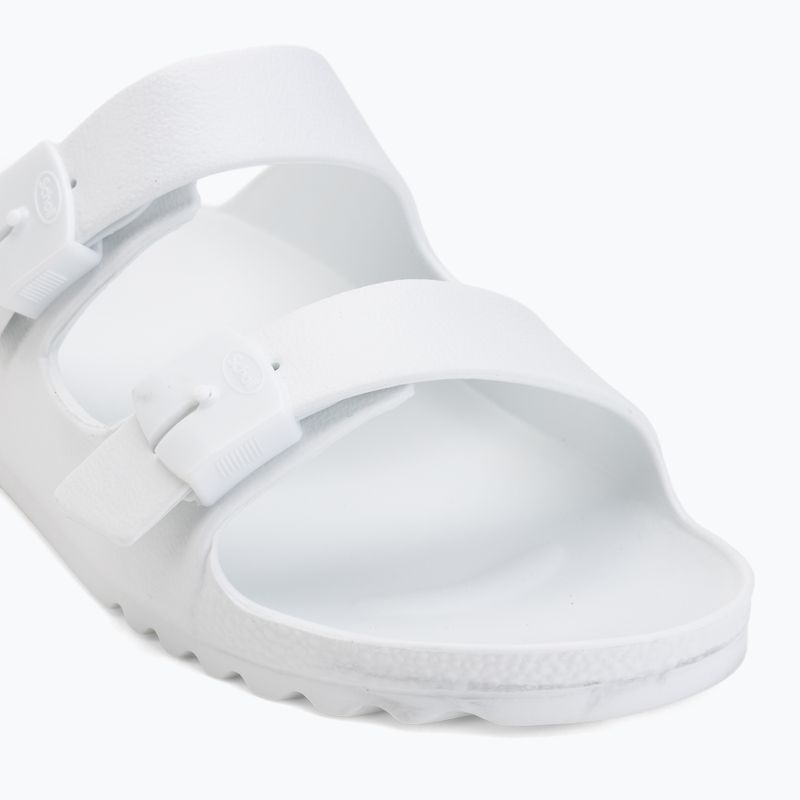 Klapki damskie Scholl Bahia EVA white 7