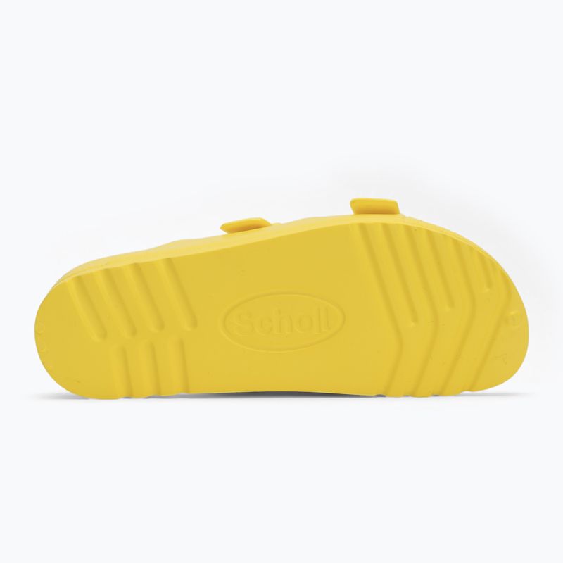 Klapki damskie Scholl Bahia Med lemon 4