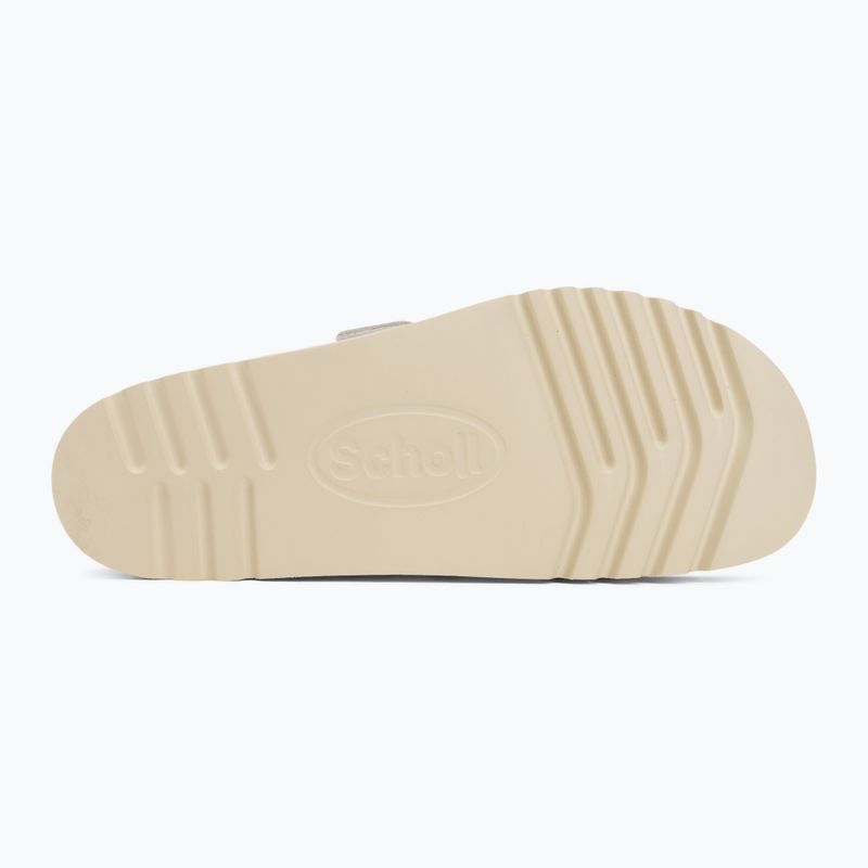 Klapki damskie Scholl Lusaka 2.0 Med white 4