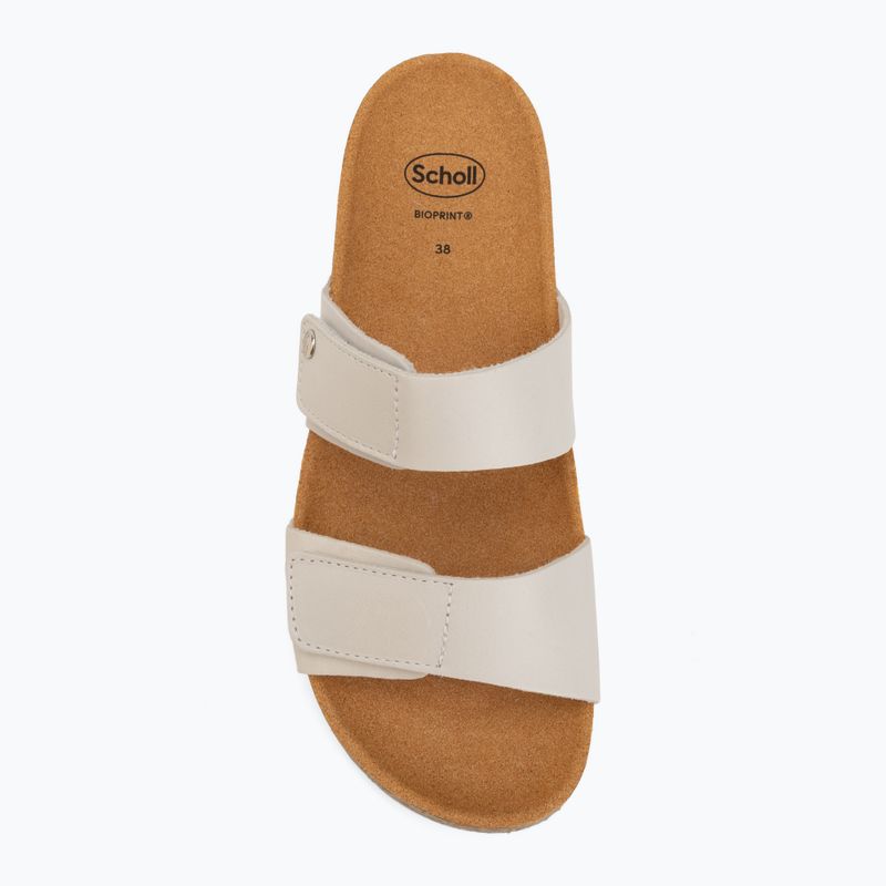 Klapki damskie Scholl Lusaka 2.0 Med white 5