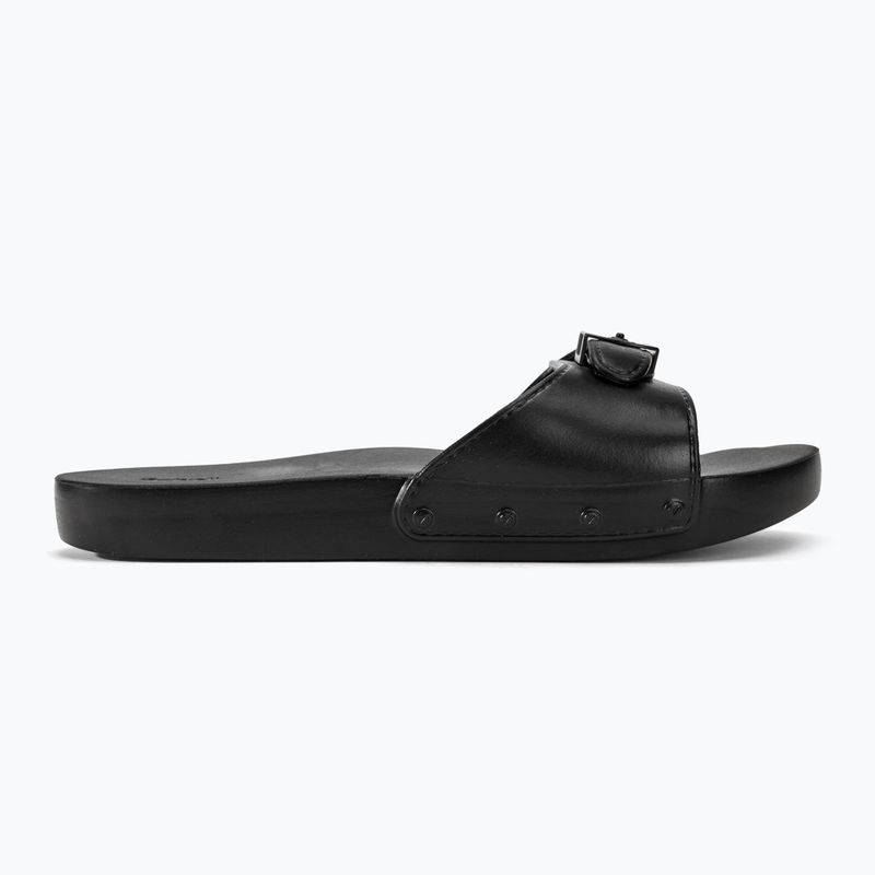 Klapki damskie Scholl Pescura Flat Aqua Eva black 2