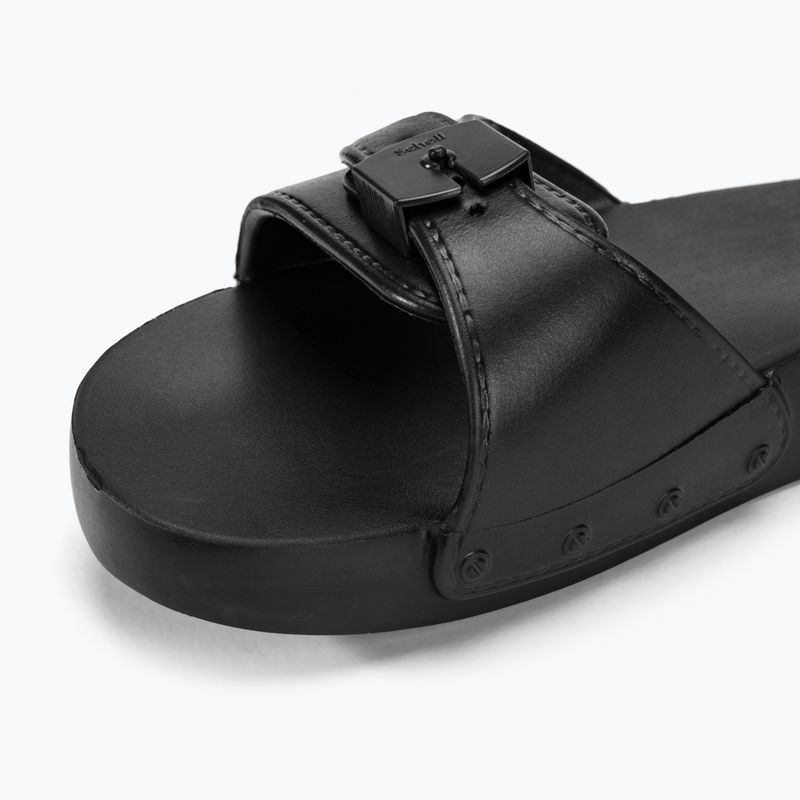 Klapki damskie Scholl Pescura Flat Aqua Eva black 7