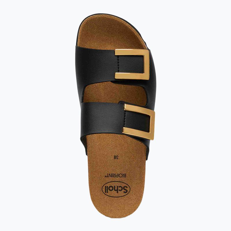 Klapki damskie Scholl Monterey 2 Straps Ad Med black 3