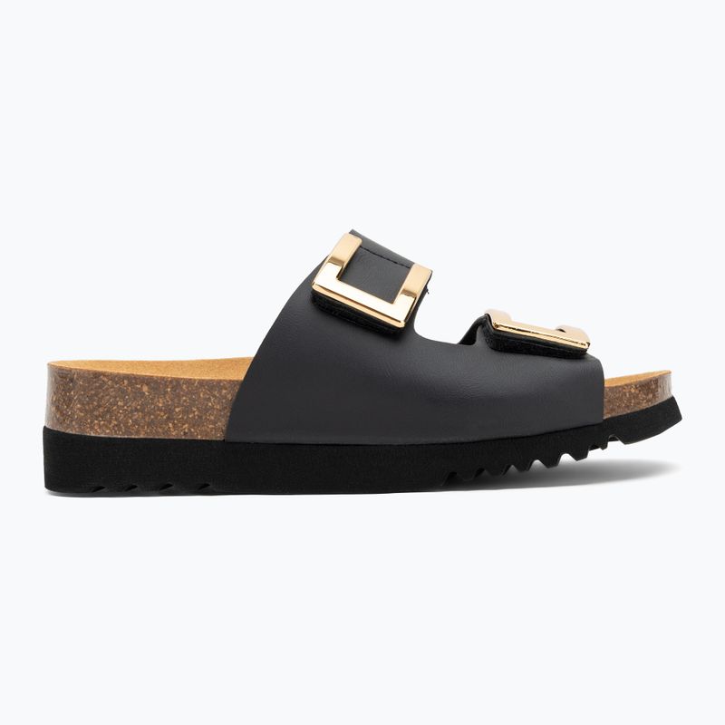 Klapki damskie Scholl Monterey 2 Straps Ad Med black 2