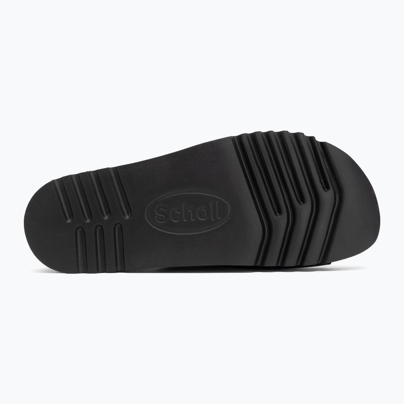 Klapki damskie Scholl Monterey 2 Straps Ad Med black 4