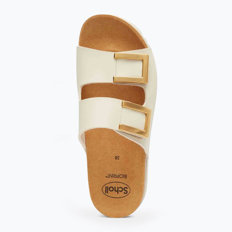 Klapki damskie Scholl Monterey 2 Straps Ad Med ivory 4