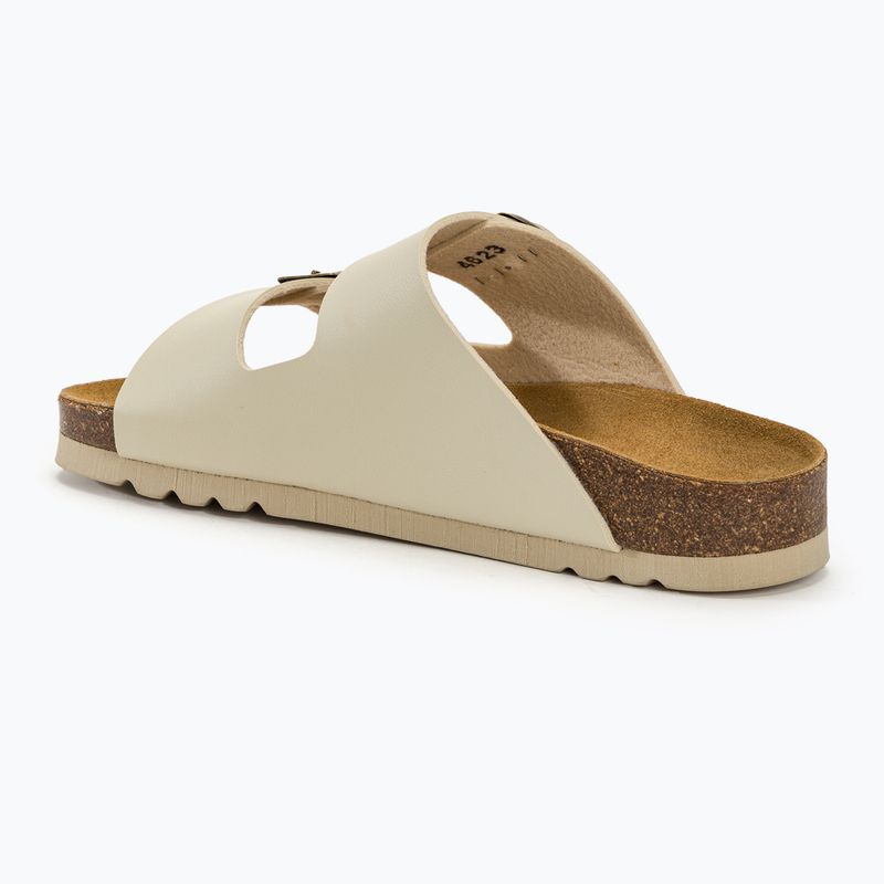 Klapki damskie Scholl Josephine Syn ivory 3