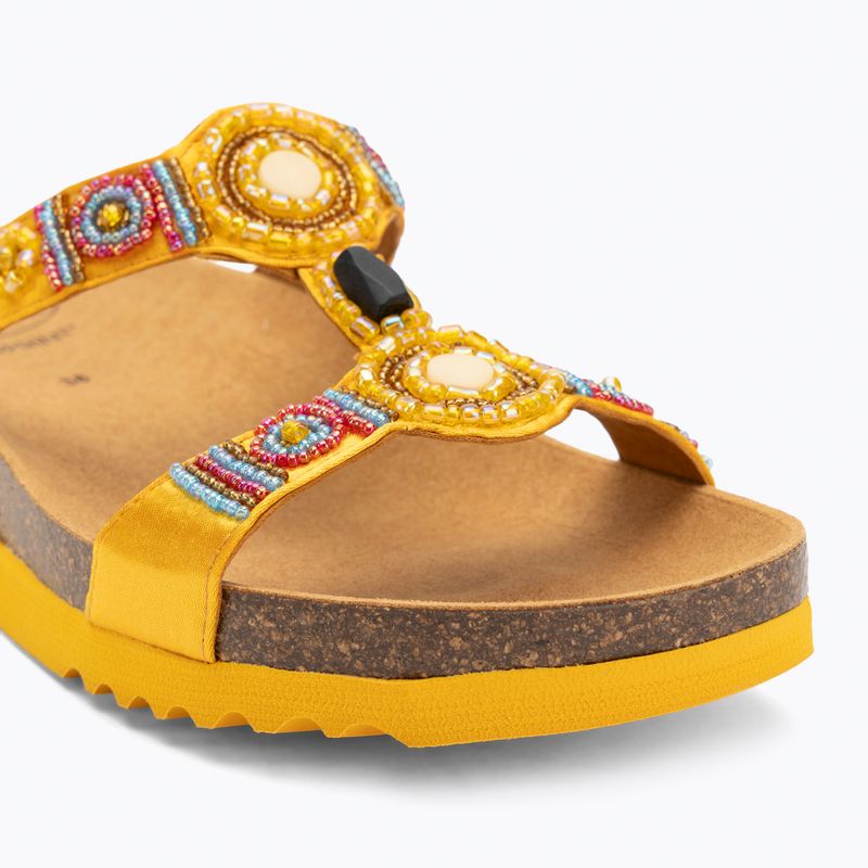 Klapki damskie Scholl New Bogota Wedge Med tangerine 7