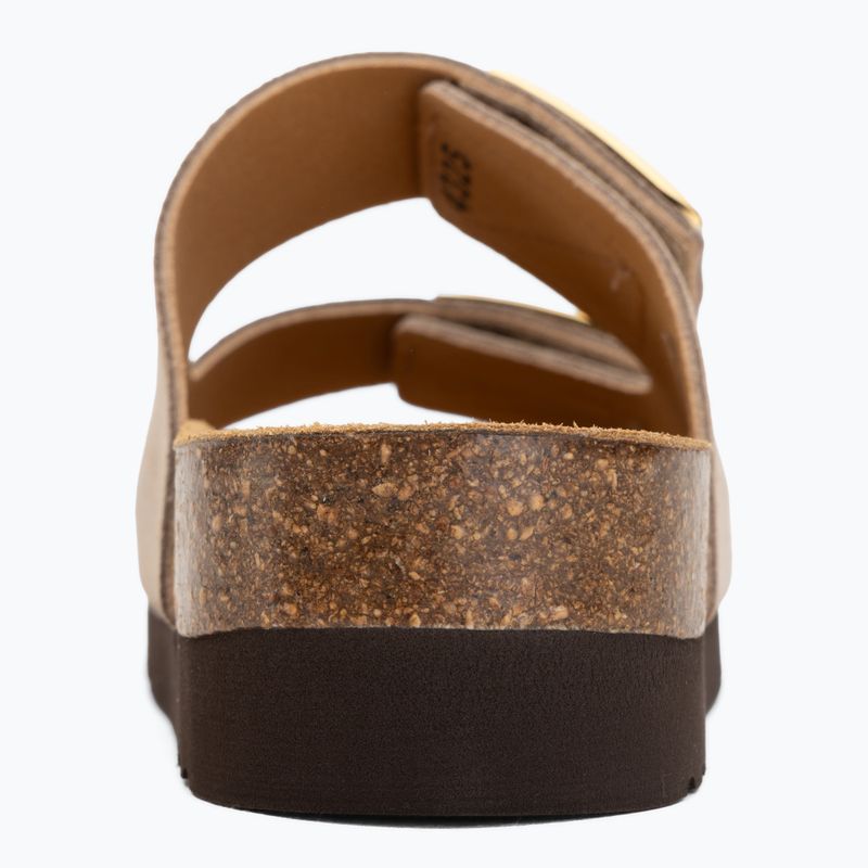 Klapki damskie Scholl Montery 2 Straps Ad Med beige 6