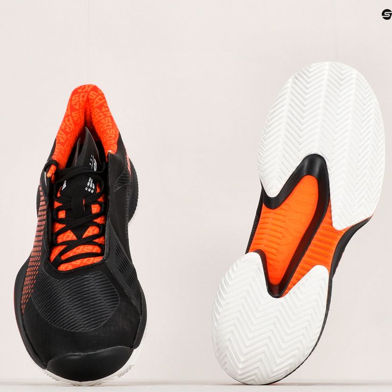 Buty do tenisa męskie Wilson Kaos Swift 1.5 Clay black/phantom 12
