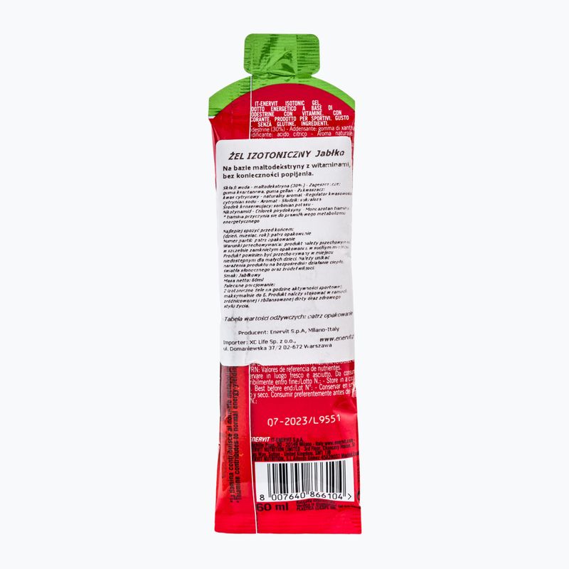 Żel izotoniczny Enervit Isotonic 60 ml jabłko 2