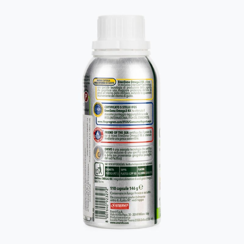 Kwasy tłuszczowe Enervit EnerZona Omega-3 RX 110 kapsułek 2