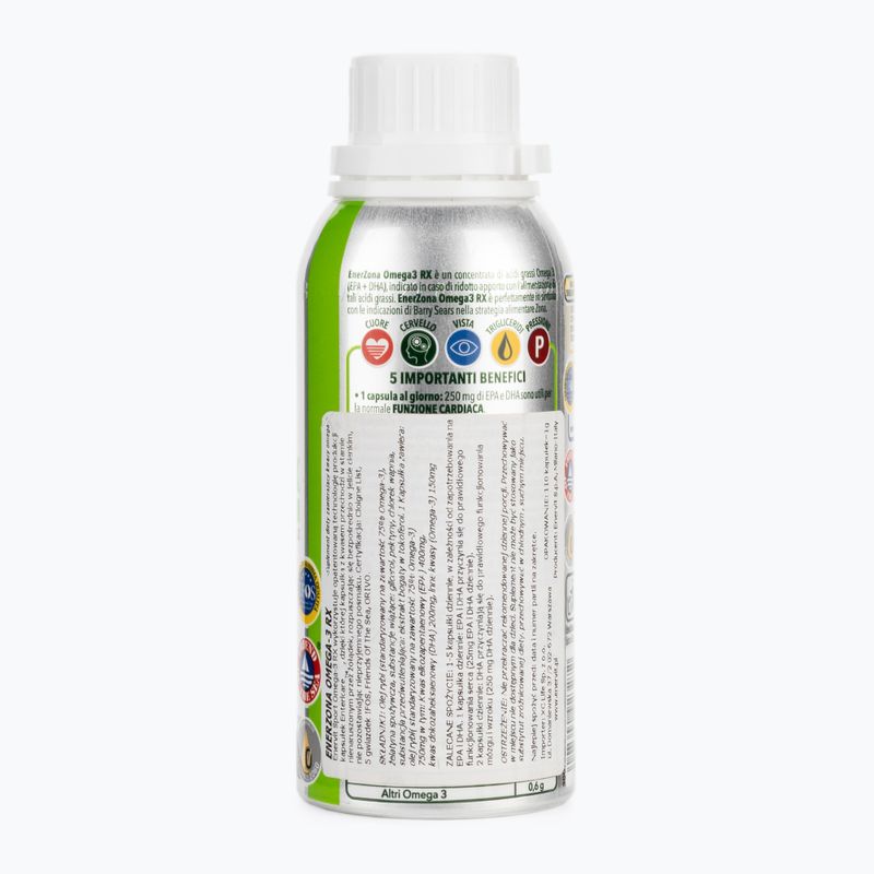 Kwasy tłuszczowe Enervit EnerZona Omega-3 RX 110 kapsułek 3