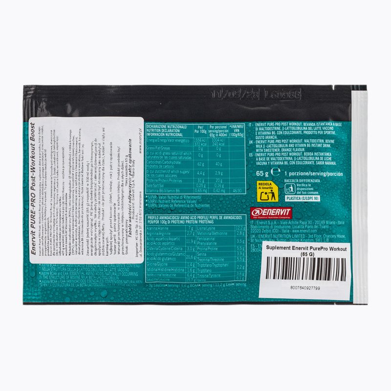 Napój regeneracyjny Enervit Pure-PRO Post-Workout Boost 65 g 2