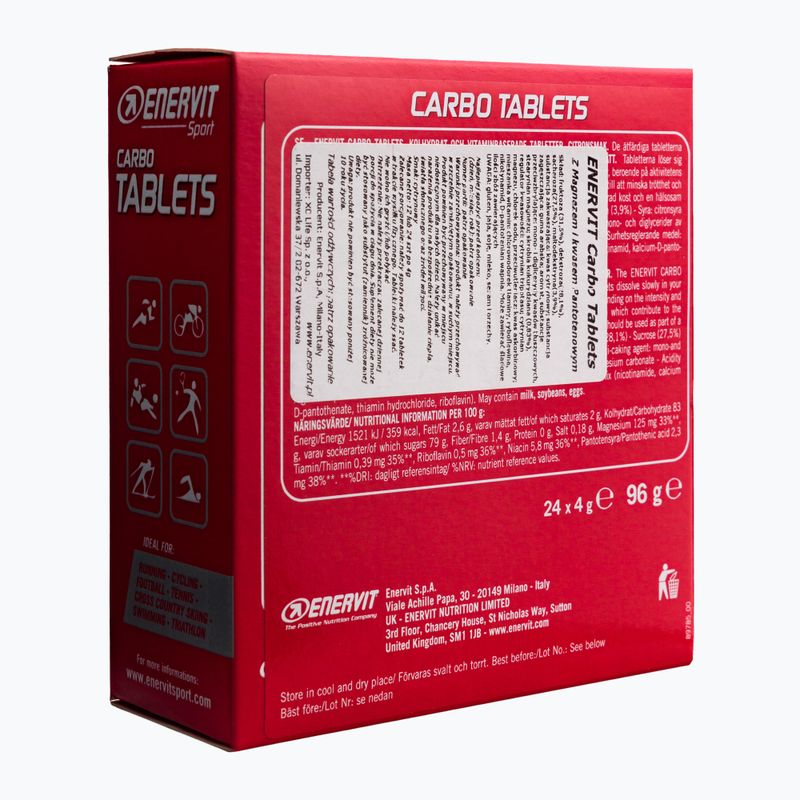 Suplement Enervit Chew Carbo 96 g cytryna 2