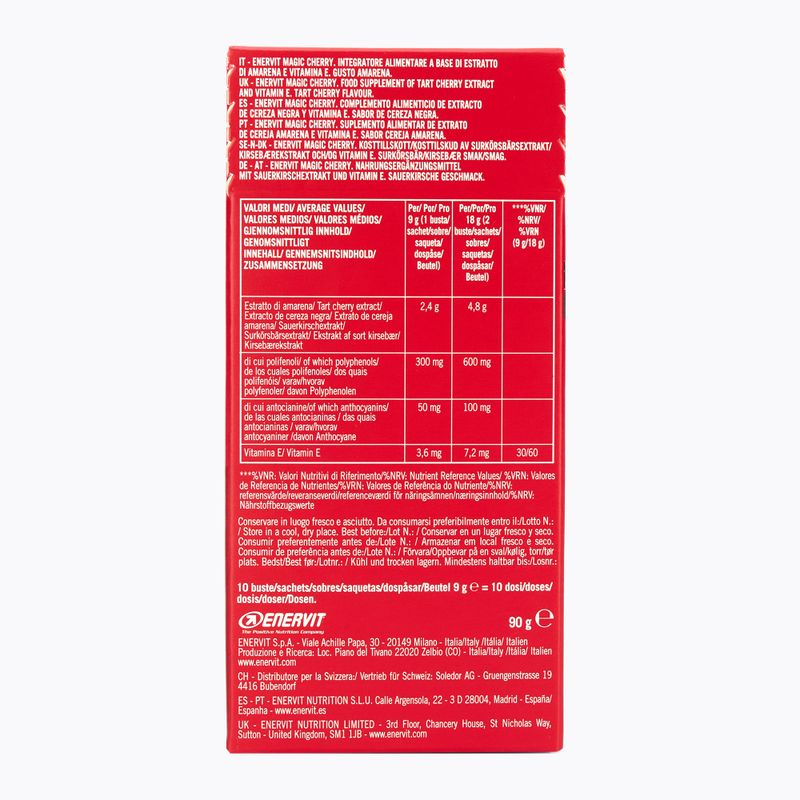 Napój regeneracyjny Enervit Magic Cheery 10 x 9 g 4