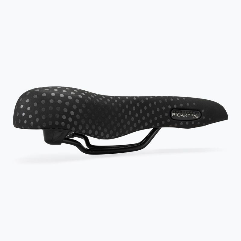 Siodełko rowerowe SAN MARCO Trekking Gel Open Large 30-60° black 2