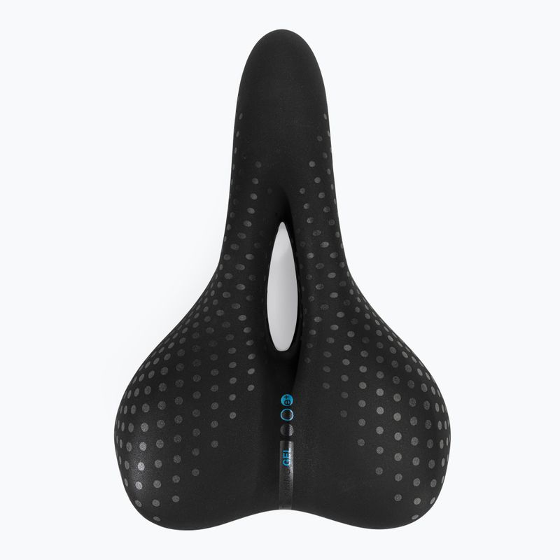 Siodełko rowerowe SAN MARCO Trekking Gel Open Large 30-60° black 3