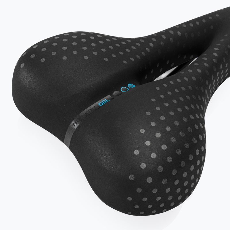 Siodełko rowerowe SAN MARCO Trekking Gel Open Large 30-60° black 5