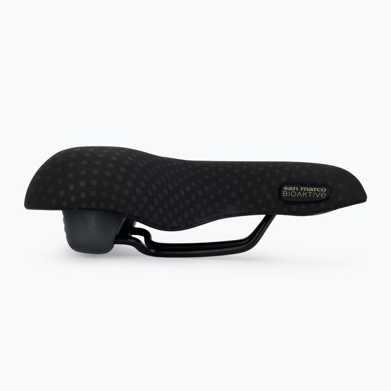 Siodełko rowerowe SAN MARCO Trekking Gel Large 30-60° black 2
