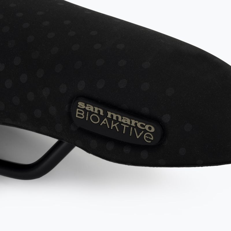 Siodełko rowerowe SAN MARCO Trekking Gel Large 30-60° black 6