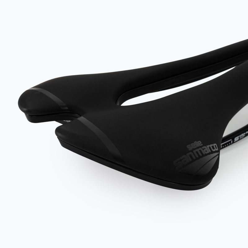 Siodełko rowerowe męskie SAN MARCO Aspide Short Sport Wide Open black 5
