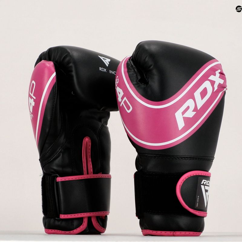 Rękawice bokserskie dziecięce RDX JBG-4 pink/black 13