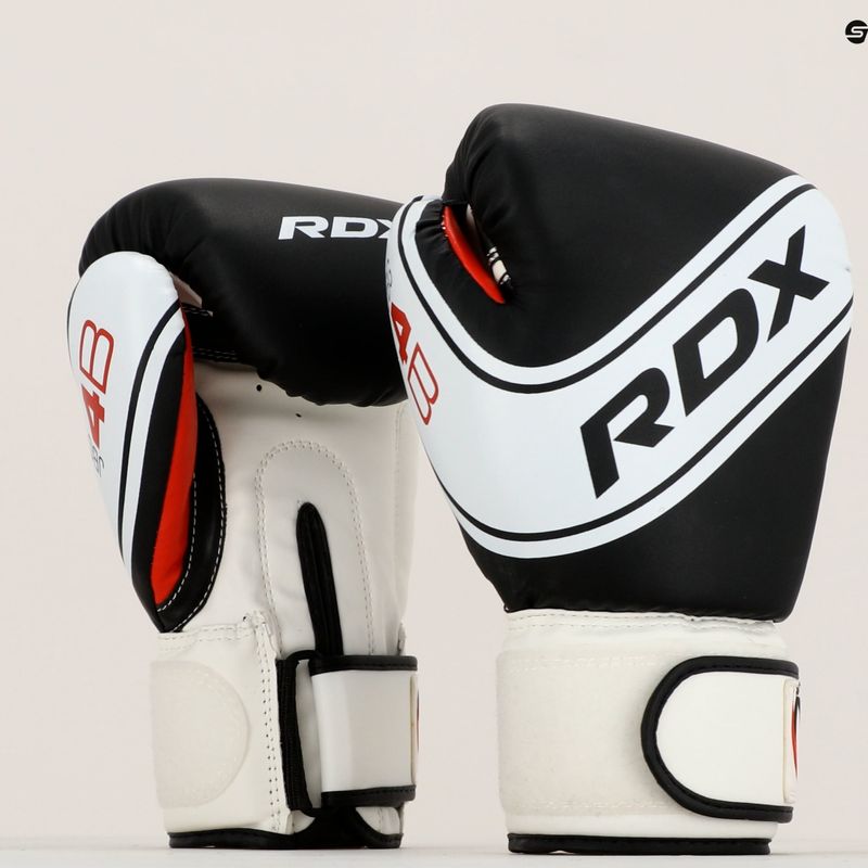 Rękawice bokserskie dziecięce RDX JBG-4 white/black 9