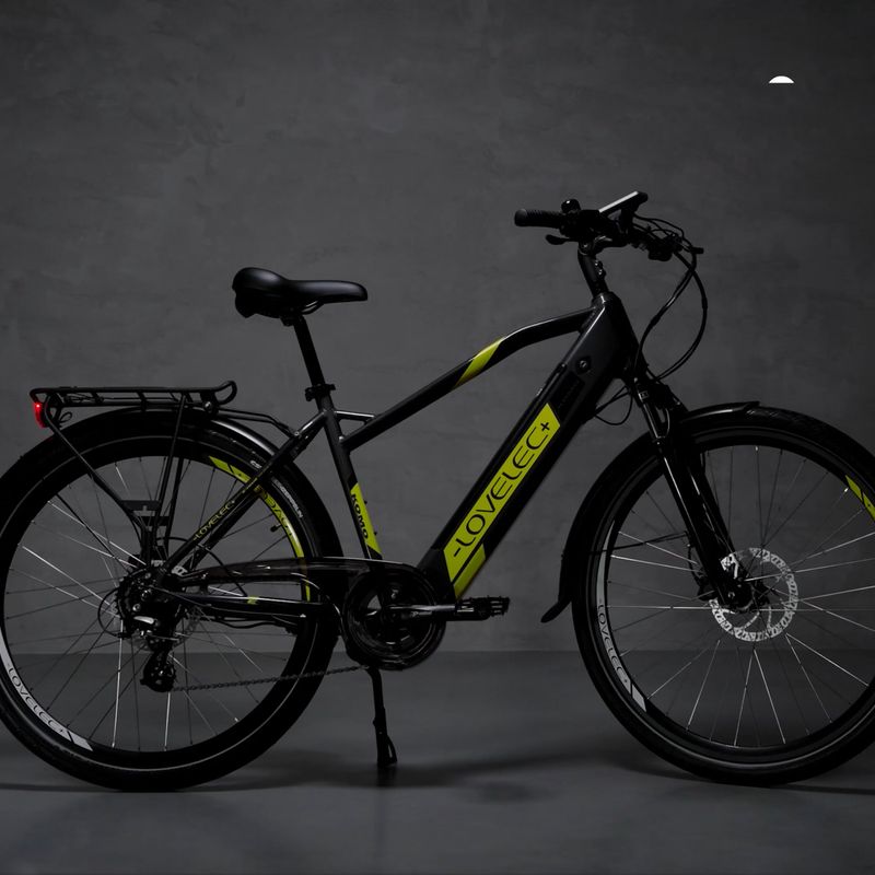 Rower elektryczny LOVELEC Komo Man 36V 16Ah 576Wh grey/yellow 7