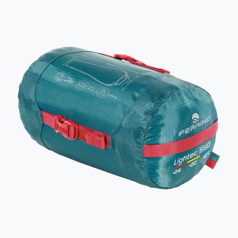 Śpiwór Ferrino Lightech 550 new green 8