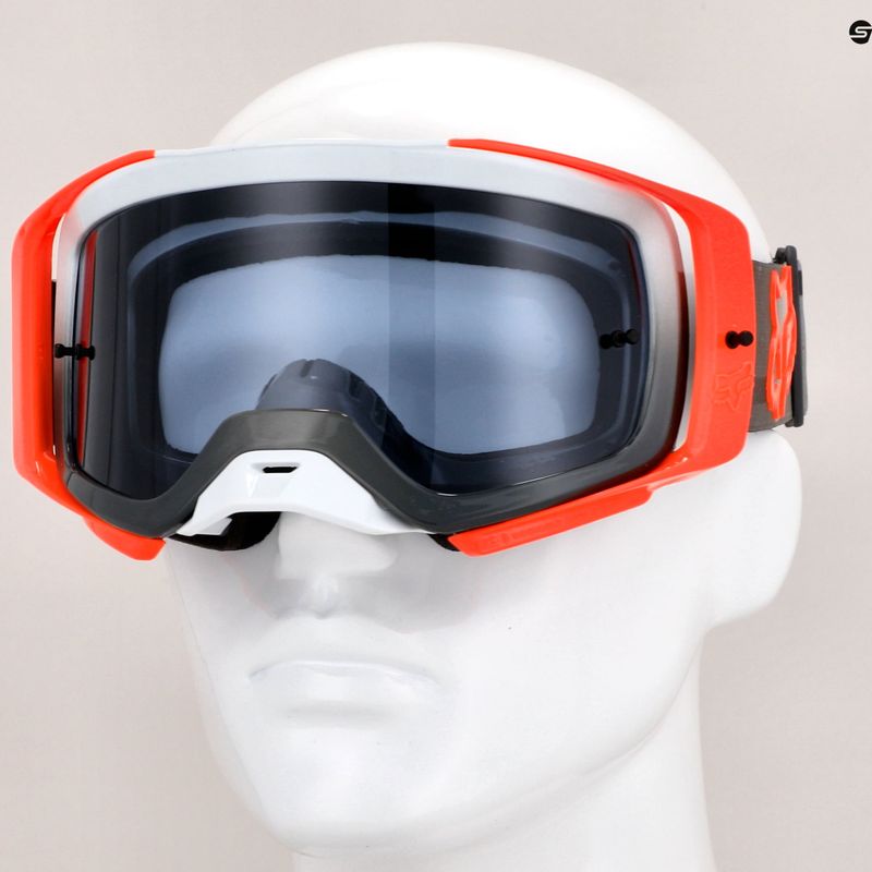 Gogle rowerowe Fox Racing Airspace Vizen fluo orange 10