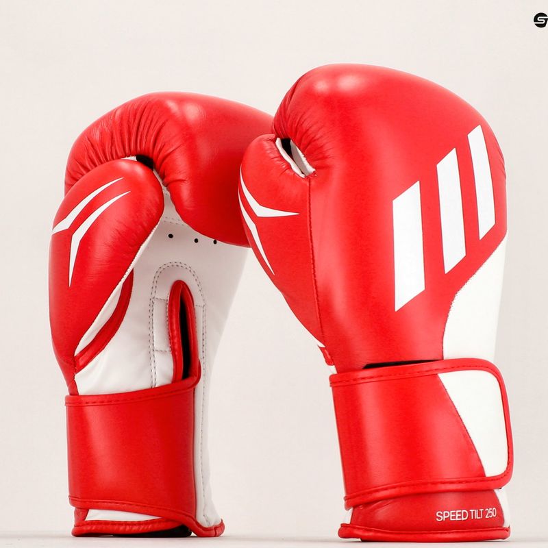 Rękawice bokserskie adidas Speed Tilt 250 czerwone SPD250TG 6