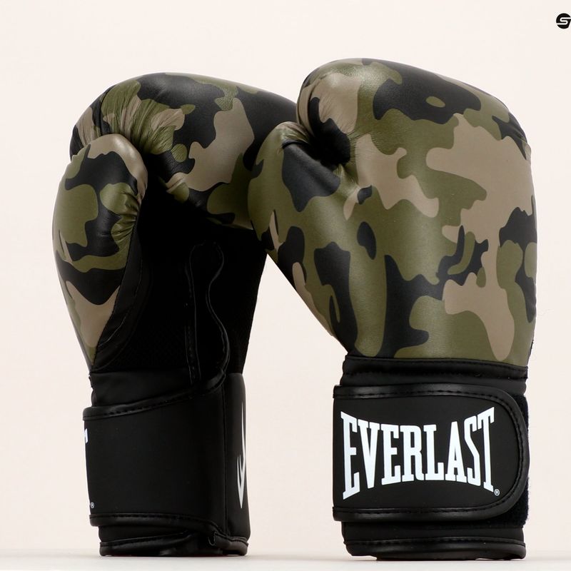 Rękawice bokserskie Everlast Spark zielone EV2150 7