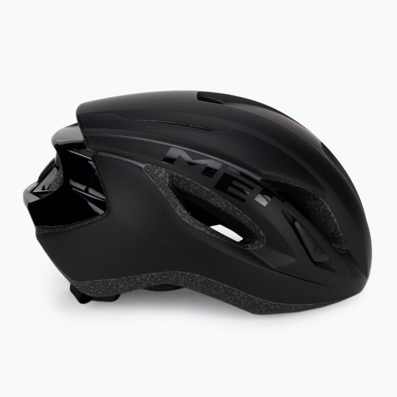 Kask rowerowy MET Strale czarny 3HM107MONO1 3